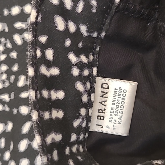 J Brand Kaleidoscope Super Skinny Jeans Size 27 - Picture 9 of 10